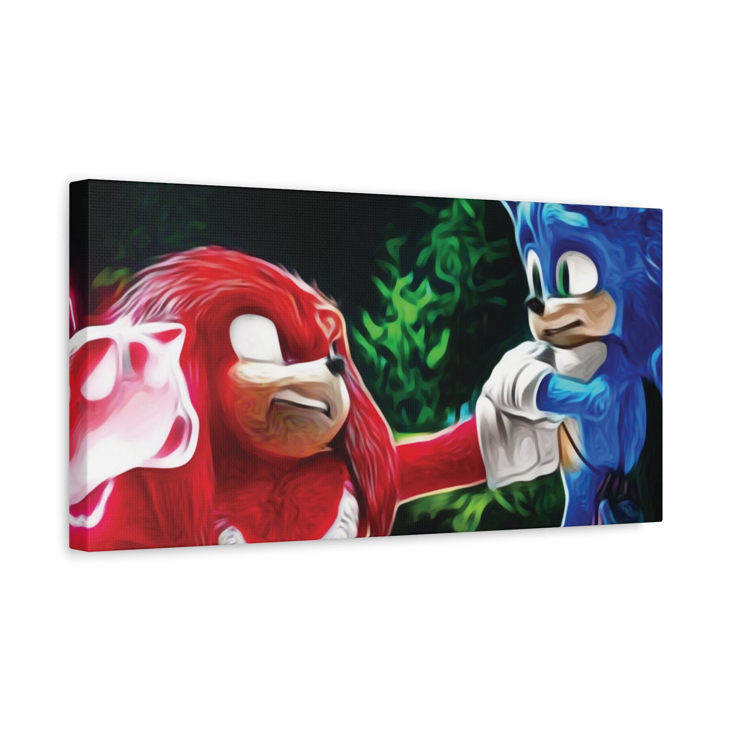 Knuckles vs Sonic