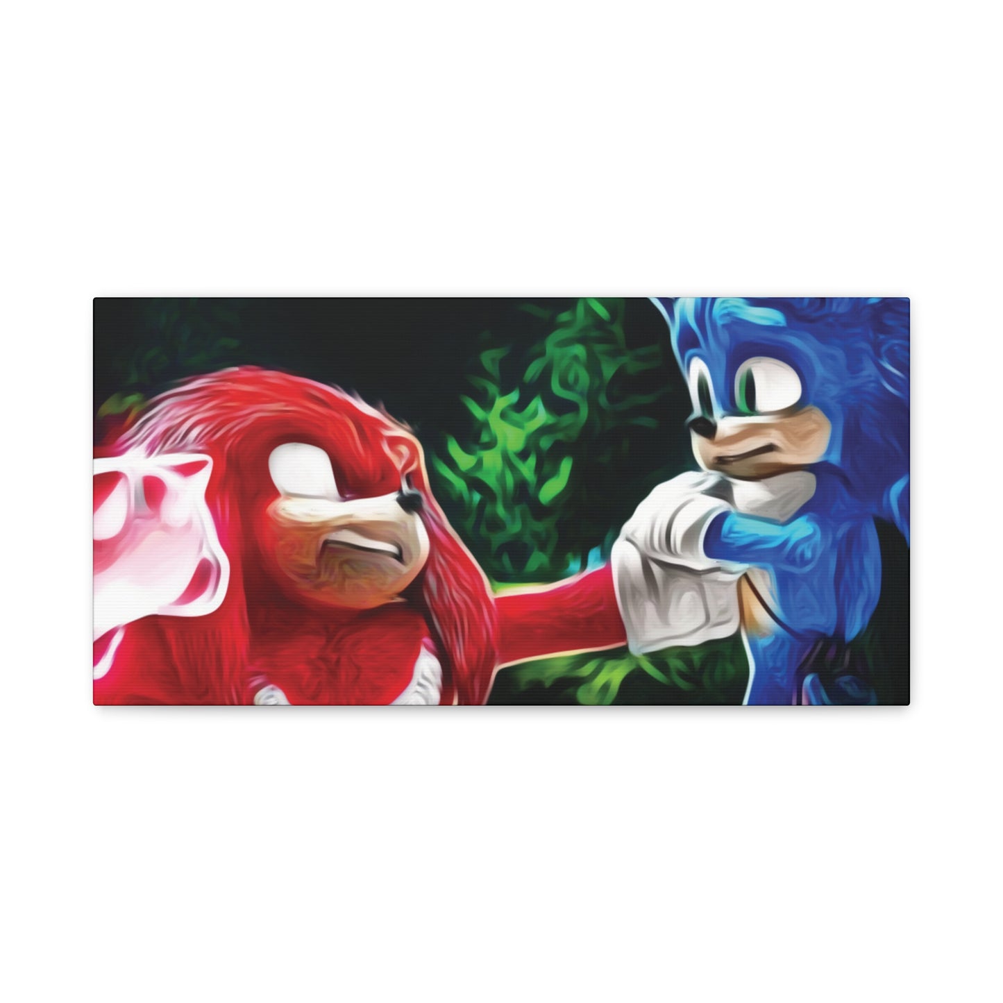 Knuckles vs Sonic